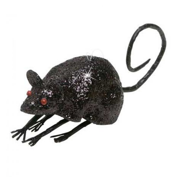 Αποκριάτικο Ποντικάκι με Γκλίτερ (8cm)